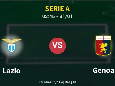 Kết Quả: Lazio 3-2 Genoa – Highlight & Bàn Thắng | Serie A