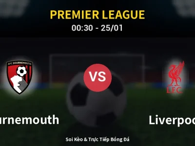 Kết Quả: Bournemouth 3-2 Liverpool – Highlight & Bàn Thắng | Premier League