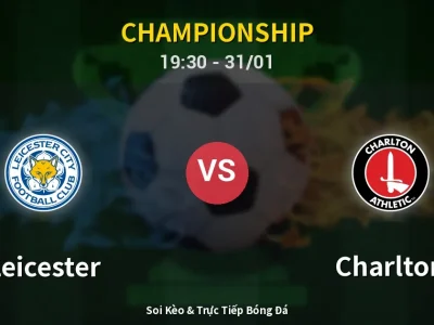 Kết Quả: Leicester 0-2 Charlton – Highlight & Bàn Thắng | Championship
