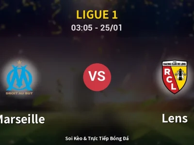 Kết Quả: Marseille 3-1 Lens – Highlight & Bàn Thắng | Ligue 1