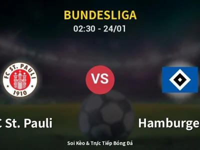 Kết Quả: FC St. Pauli 0-0 Hamburger SV – Highlight & Bàn Thắng | Bundesliga
