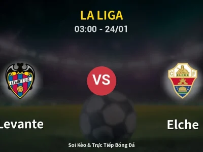 Kết Quả: Levante 3-2 Elche – Highlight & Bàn Thắng | La Liga