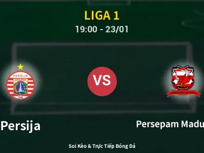 Kết Quả: Persija 2-0 Persepam Madura Utd – Highlight & Bàn Thắng | Liga 1