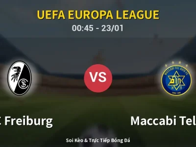 Kết Quả: SC Freiburg 1-0 Maccabi Tel Aviv – Highlight & Bàn Thắng | UEFA Europa League