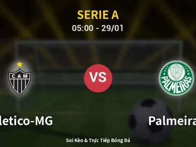 Kết Quả: Atletico-MG 2-2 Palmeiras – Highlight & Bàn Thắng | Serie A