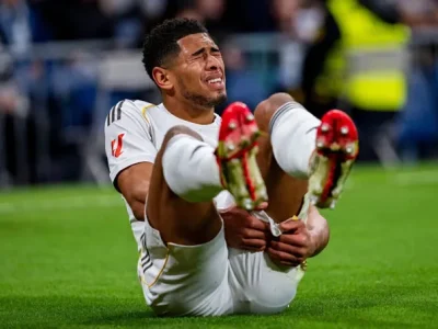 Bellingham gục ngã đau đớn, Real Madrid và tuyển Anh đứng ngồi không yên trước nguy cơ mất trụ cột