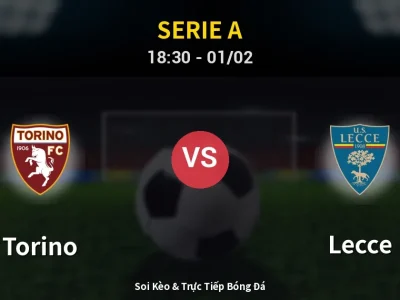 Kết Quả: Torino 1-0 Lecce – Highlight & Bàn Thắng | Serie A