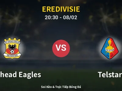 🔴 Trực Tiếp: GO Ahead Eagles 0-0 Telstar – Link Xem Eredivisie (Full HD)