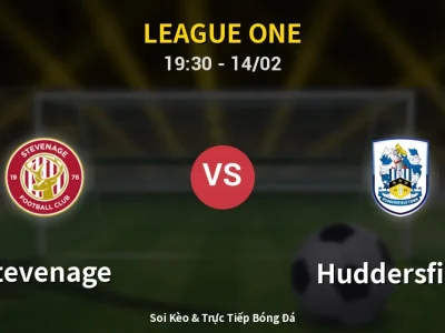 🔴 Trực Tiếp: Stevenage 0-0 Huddersfield – Link Xem League One (Full HD)