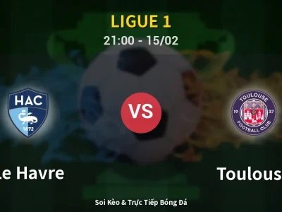 🔴 Trực Tiếp: Le Havre 2-2 Toulouse – Link Xem Ligue 1 (Full HD)