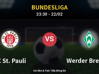 Soi Kèo FC St. Pauli vs Werder Bremen – 23:30 22/02 | Nhận Định, Dự Đoán Tỷ Số