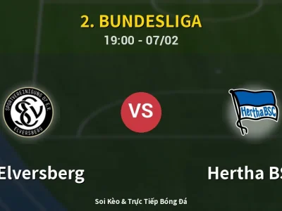 Kết Quả: SV Elversberg 0-3 Hertha BSC – Highlight & Bàn Thắng | 2. Bundesliga