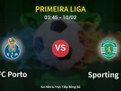 Kết Quả: FC Porto 1-1 Sporting CP – Highlight & Bàn Thắng | Primeira Liga