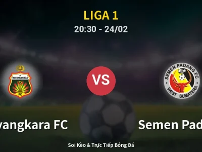 🔴 Trực Tiếp: Bhayangkara FC 1-0 Semen Padang – Link Xem Liga 1 (Full HD)