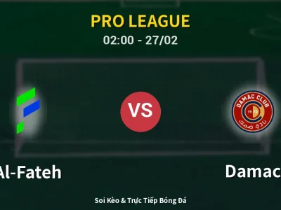 Kết Quả: Al-Fateh 1-1 Damac – Highlight & Bàn Thắng | Pro League