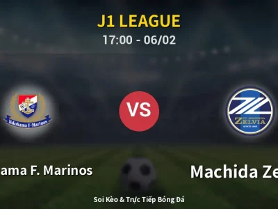 Kết Quả: Yokohama F. Marinos 2-3 Machida Zelvia – Highlight & Bàn Thắng | J1 League