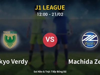 Kết Quả: Tokyo Verdy 2-2 Machida Zelvia – Highlight & Bàn Thắng | J1 League