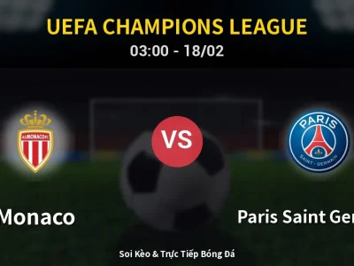 Kết Quả: Monaco 2-3 Paris Saint Germain – Highlight & Bàn Thắng | UEFA Champions League