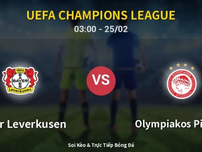 Kết Quả: Bayer Leverkusen 0-0 Olympiakos Piraeus – Highlight & Bàn Thắng | UEFA Champions League
