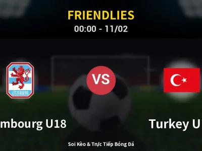 Kết Quả: Luxembourg U18 2-1 Turkey U18 – Highlight & Bàn Thắng | Friendlies