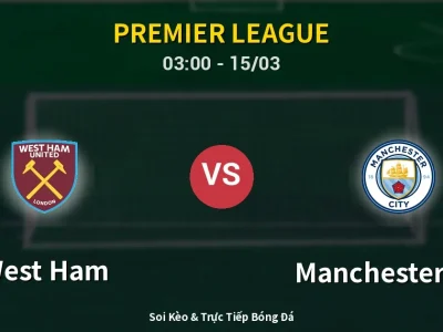 Kết Quả: West Ham 1-1 Manchester City – Highlight & Bàn Thắng | Premier League