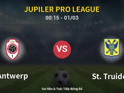 Kết Quả: Antwerp 1-0 St. Truiden – Highlight & Bàn Thắng | Jupiler Pro League