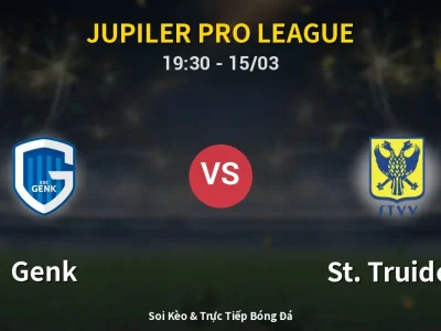 Soi Kèo Genk vs St. Truiden – 19:30 15/03 | Nhận Định, Dự Đoán Tỷ Số