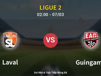Kết Quả: Laval 2-2 Guingamp – Highlight & Bàn Thắng | Ligue 2
