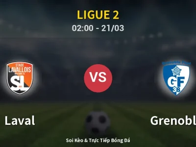 Soi Kèo Laval vs Grenoble – 02:00 21/03 | Nhận Định, Dự Đoán Tỷ Số
