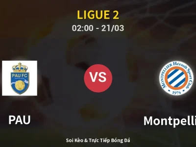 Kết Quả: PAU 0-0 Montpellier – Highlight & Bàn Thắng | Ligue 2
