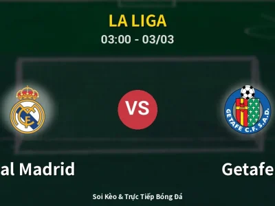 Kết Quả: Real Madrid 0-1 Getafe – Highlight & Bàn Thắng | La Liga