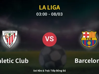 Kết Quả: Athletic Club 0-1 Barcelona – Highlight & Bàn Thắng | La Liga