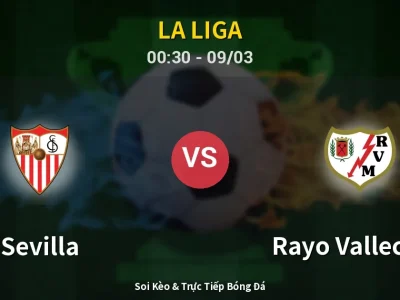 Kết Quả: Sevilla 1-1 Rayo Vallecano – Highlight & Bàn Thắng | La Liga