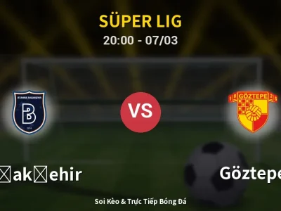 🔴 Trực Tiếp: Başakşehir 2-1 Göztepe – Link Xem Süper Lig (Full HD)