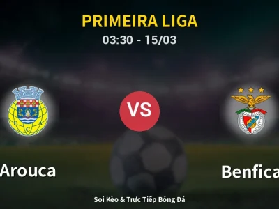 Kết Quả: Arouca 1-2 Benfica – Highlight & Bàn Thắng | Primeira Liga