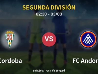 Kết Quả: Cordoba 1-4 FC Andorra – Highlight & Bàn Thắng | Segunda División