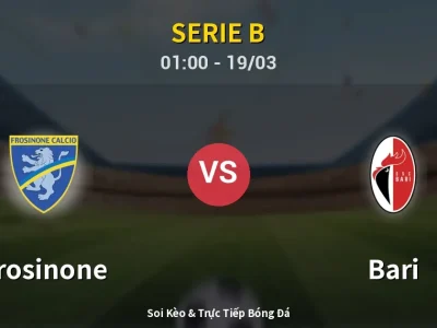 Kết Quả: Frosinone 2-1 Bari – Highlight & Bàn Thắng | Serie B