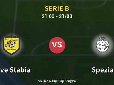 🔴 Trực Tiếp: Juve Stabia 0-0 Spezia – Link Xem Serie B (Full HD)
