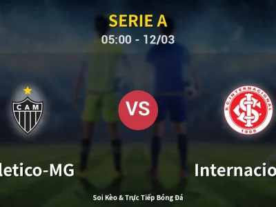 Kết Quả: Atletico-MG 1-0 Internacional – Highlight & Bàn Thắng | Serie A