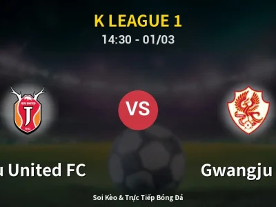 Kết Quả: Jeju United FC 0-0 Gwangju FC – Highlight & Bàn Thắng | K League 1