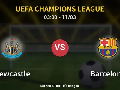 Kết Quả: Newcastle 1-1 Barcelona – Highlight & Bàn Thắng | UEFA Champions League