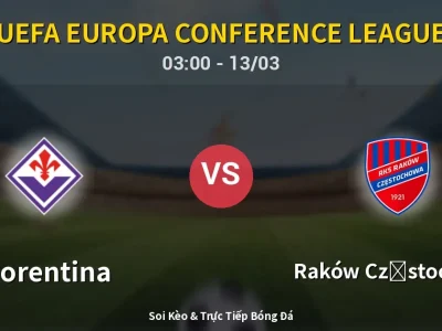 Kết Quả: Fiorentina 2-1 Raków Częstochowa – Highlight & Bàn Thắng | UEFA Europa Conference League