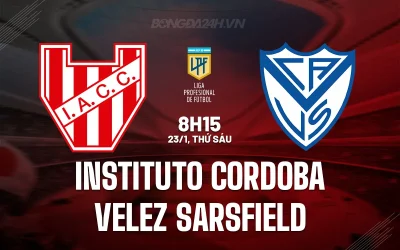 Instituto Cordoba vs Velez Sarsfield: Chủ nhà 'săn' 3 điểm dễ dàng trước đối thủ sa sút? 1