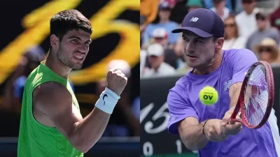 Alcaraz vs Tommy Paul: Số 1 thế giới 'nghiền nát' đối thủ Mỹ ở vòng 1/8? 1