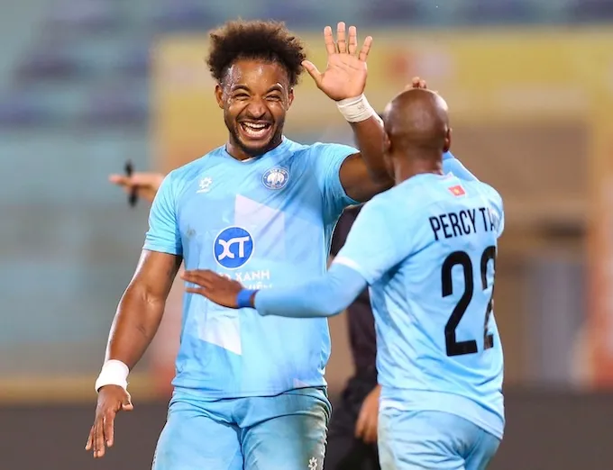 Nam Định đang quyết tâm giành trọn 3 điểm trước Lion City. Ảnh: Quang Đương