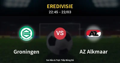 Groningen vs AZ Alkmaar 22/03