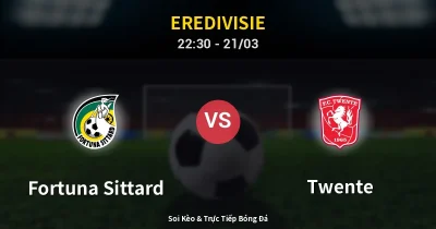 Fortuna Sittard vs Twente 21/03