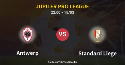Antwerp vs Standard Liege 15/03