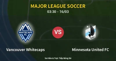 Vancouver Whitecaps vs Minnesota United FC 16/03