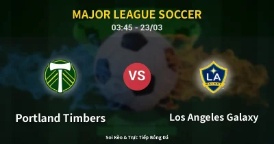 Portland Timbers vs Los Angeles Galaxy 23/03